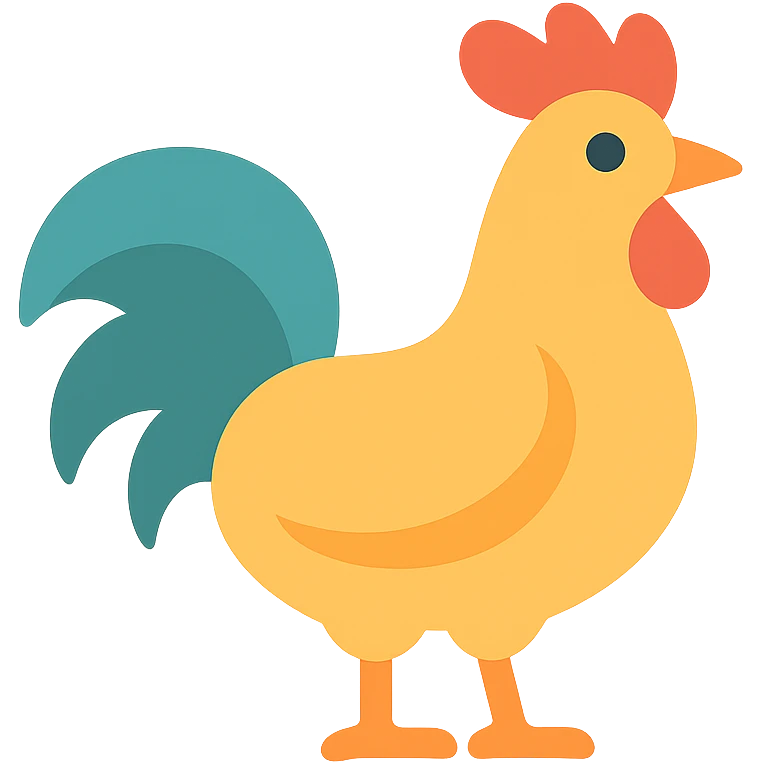 Rooster emoji
