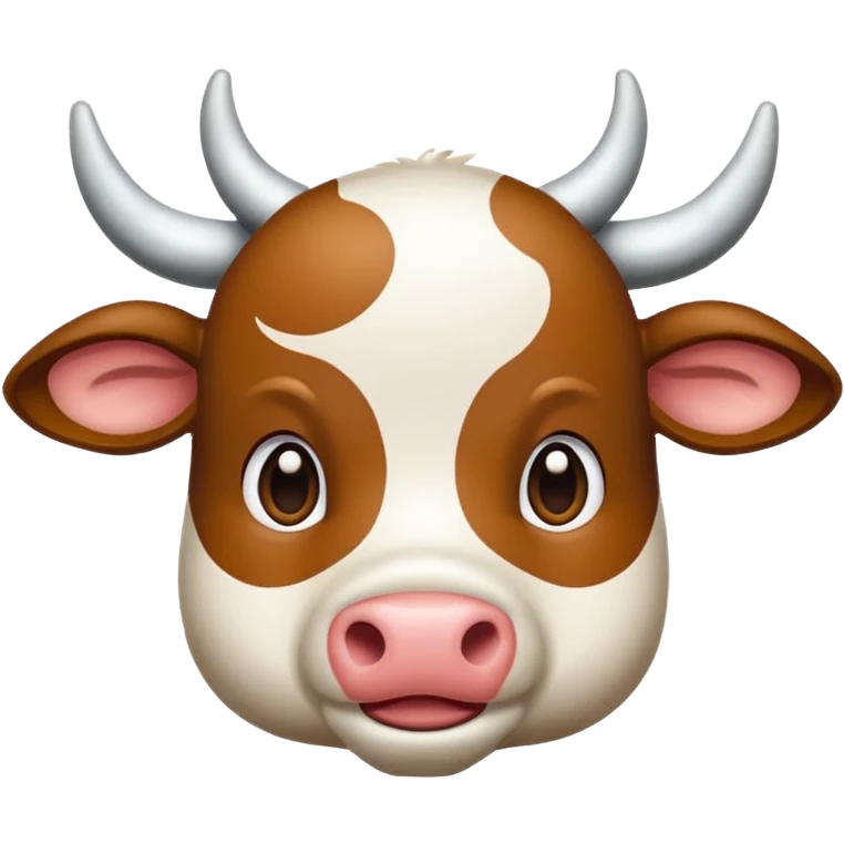 Una vaca  emoji