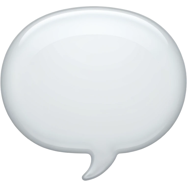 conversation bubble emoji