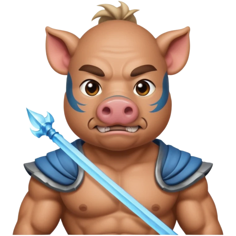 water bender pig warrior emoji