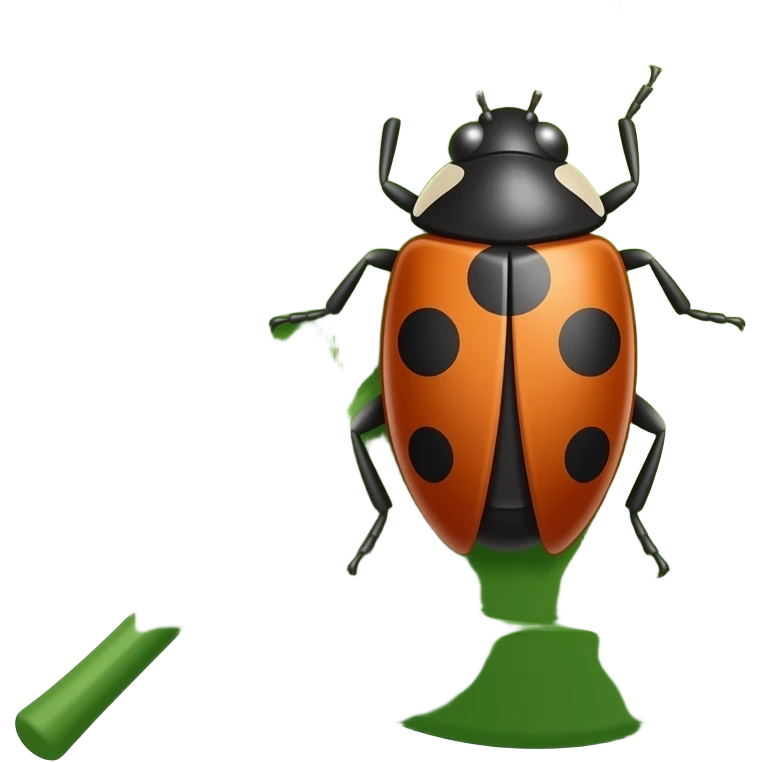 leaf with bugs emoji