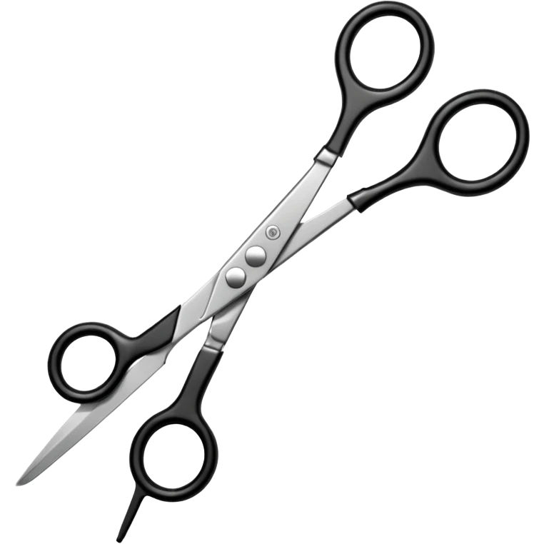  hairdressing scissors emoji