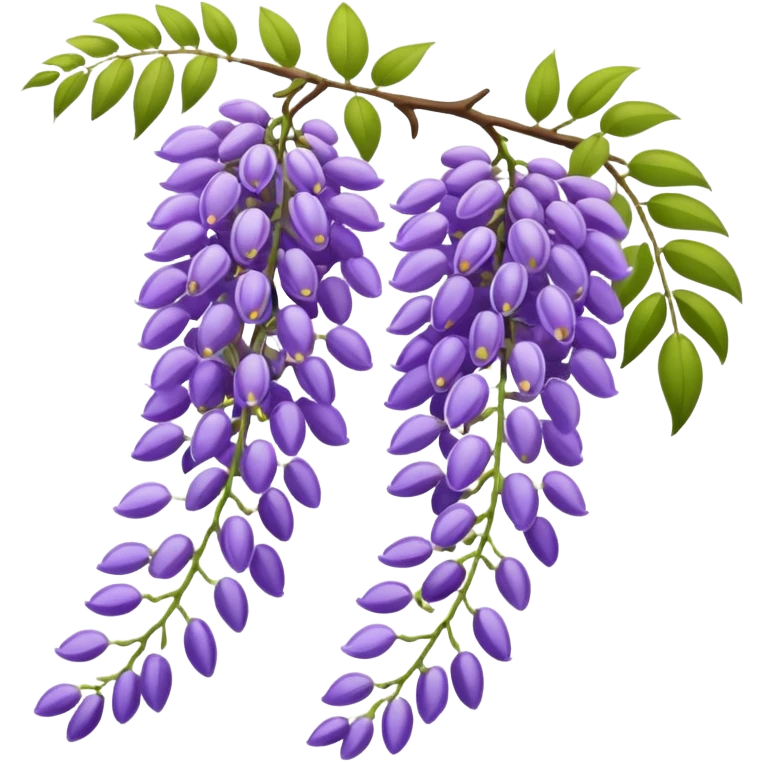 wisteria emoji