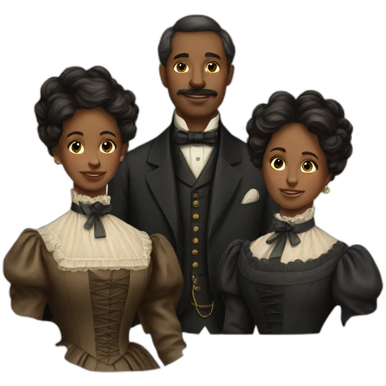 Victorian Family emoji