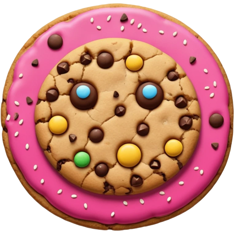 thick and chewy cookie emoji