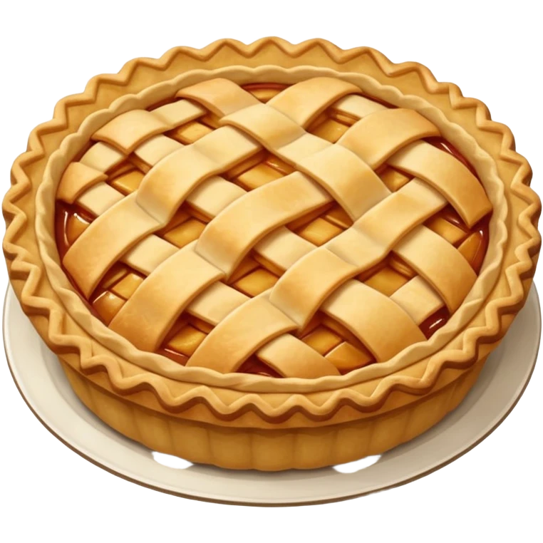 Apple pie emoji