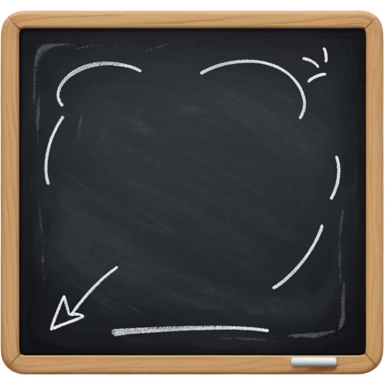 chalk board emoji