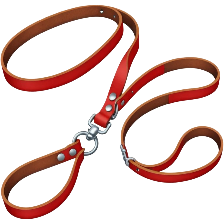 red Leash emoji