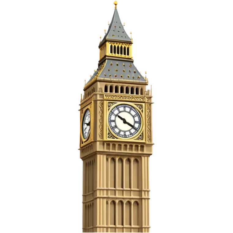 Big ben emoji