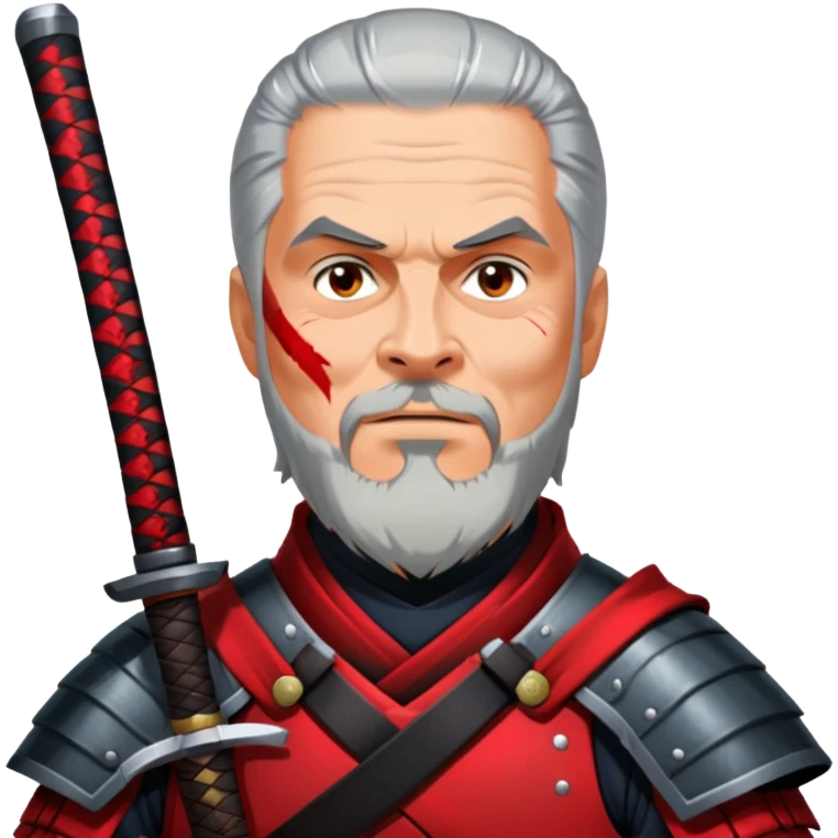 Battle-Ready Samurai emoji