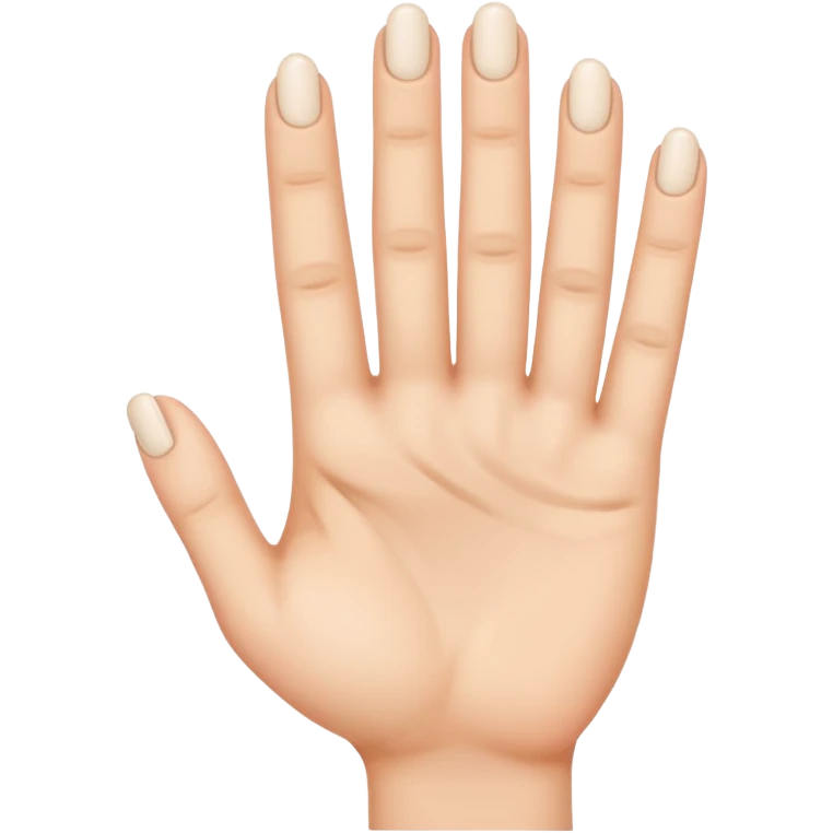 Three fingers  emoji