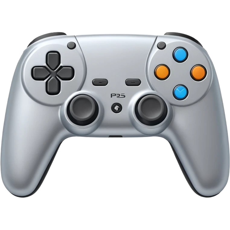 joystick ps5 colore argento emoji