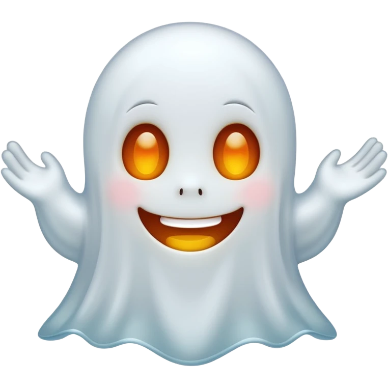 cute ghost emoji