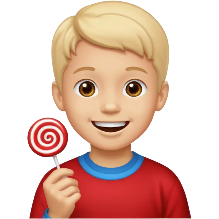 kid eating candy emoji