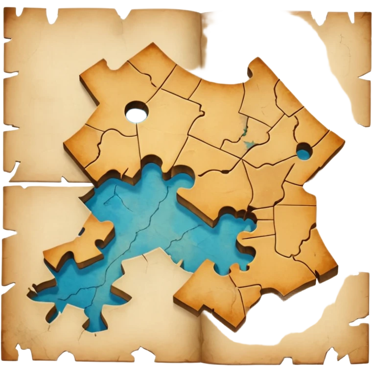 a ugly broken map  emoji