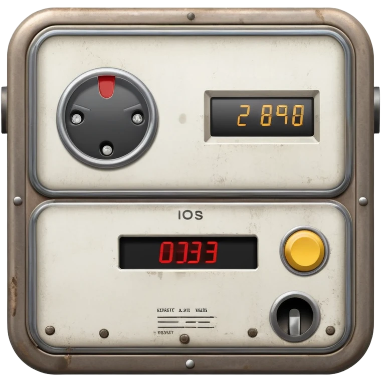 electricity meter without any numbers and/or text on it emoji | AI ...