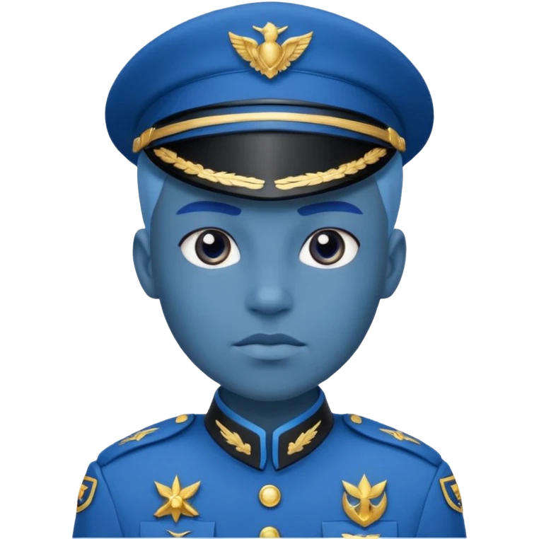 blue uniformed uk guardian emoji