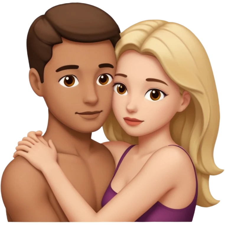 Man and woman having sex emoji