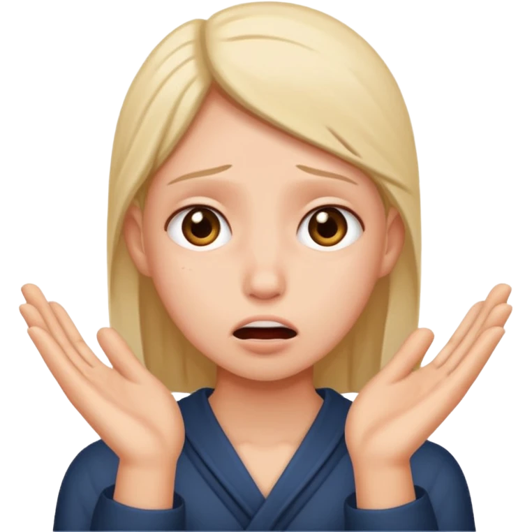 Pleading emoji