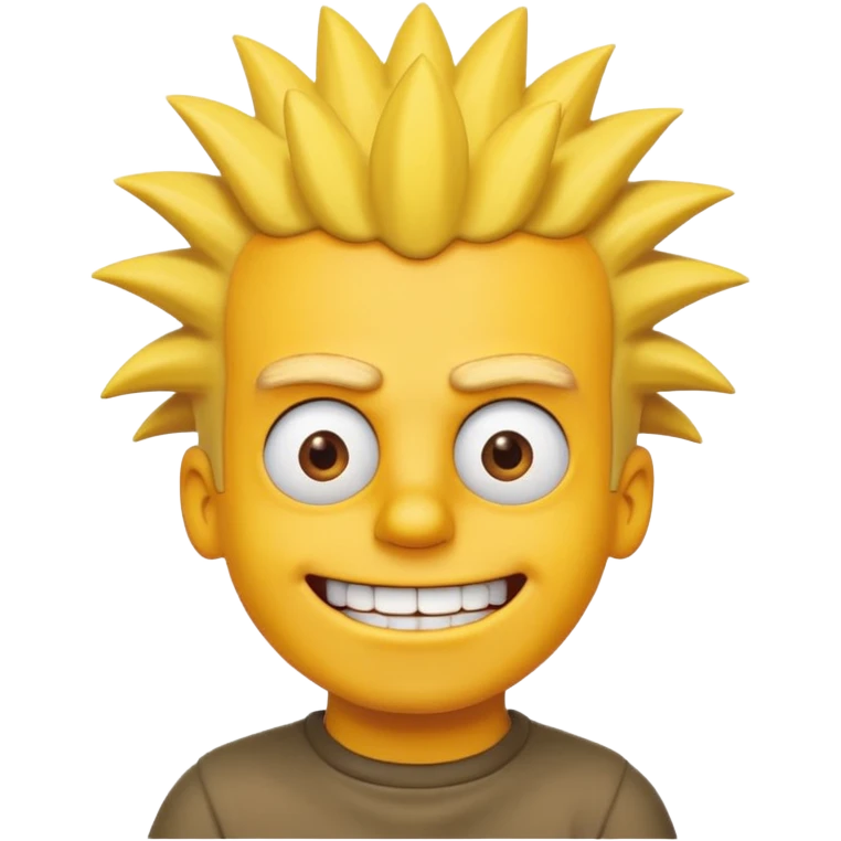 the simpsons, different character. emoji