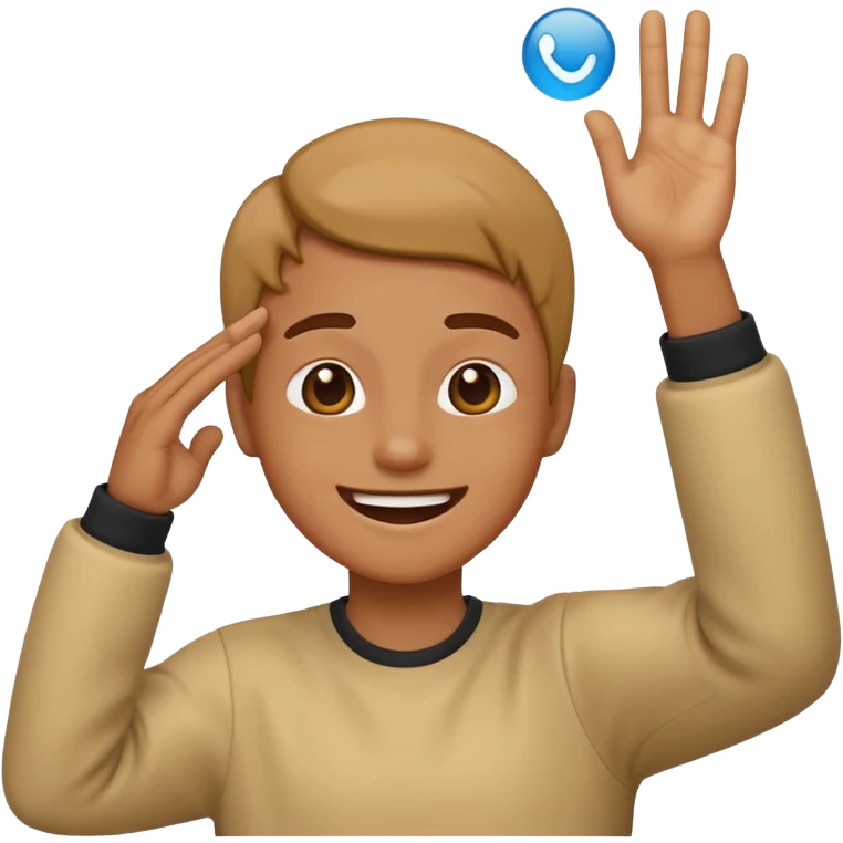 Dabbing emoji