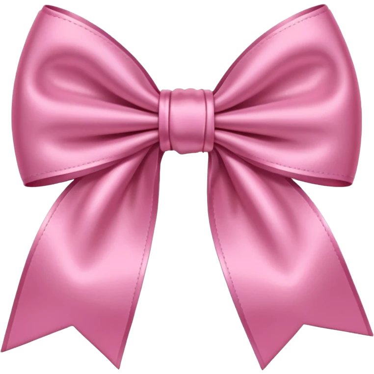 Pink bow emoji