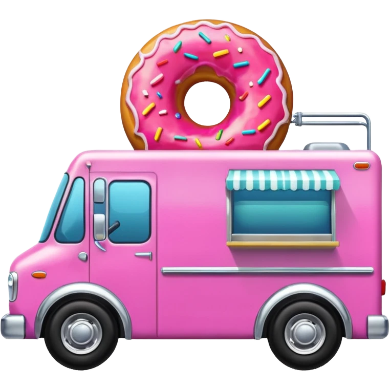  donut truck emoji