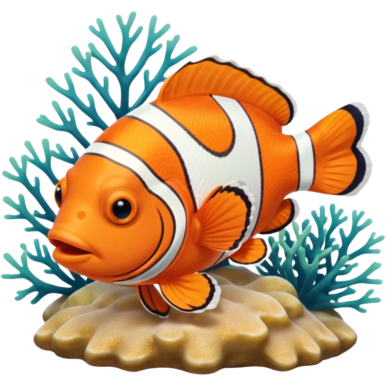 Nemo clownfish emoji
