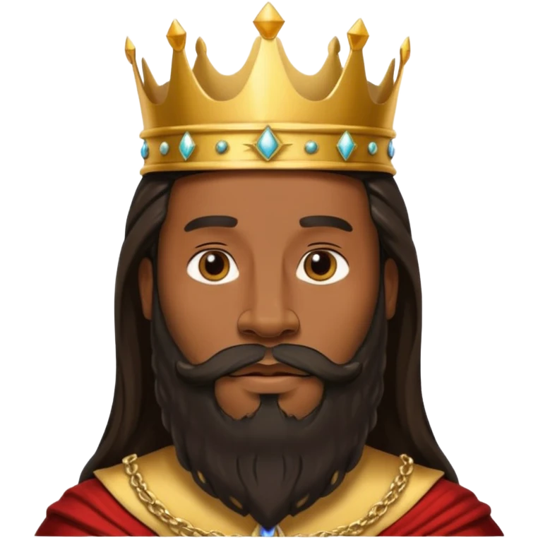 black king emoji