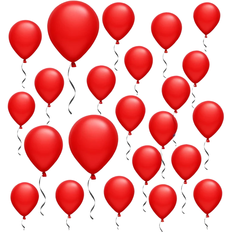 اشكال عيد ميلاد ب احمر  emoji