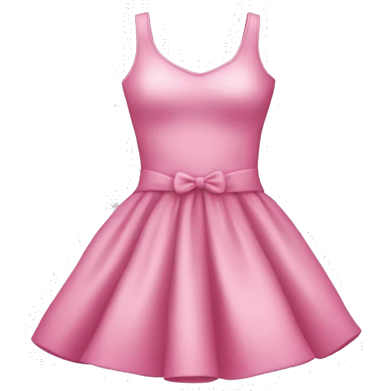 Pink dress emoji