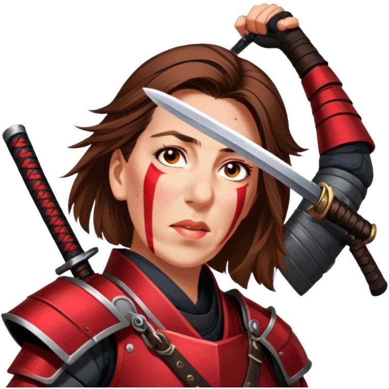 Battle-Ready Samurai emoji