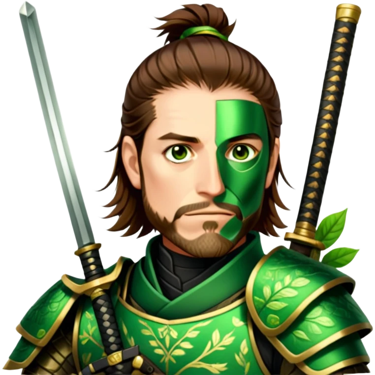 Emerald Samurai emoji