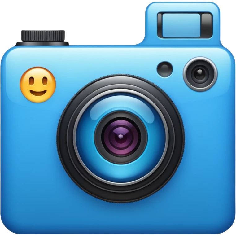 blue file camera emoji