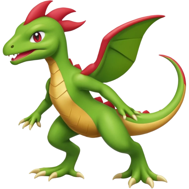 Axew-Grovyle-Inteleon-fusion (full body) emoji