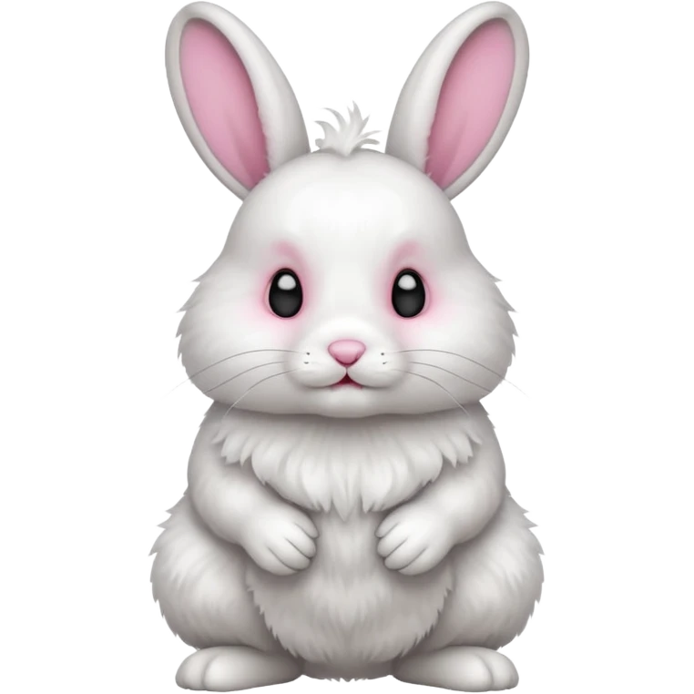 squatting rabbit emoji