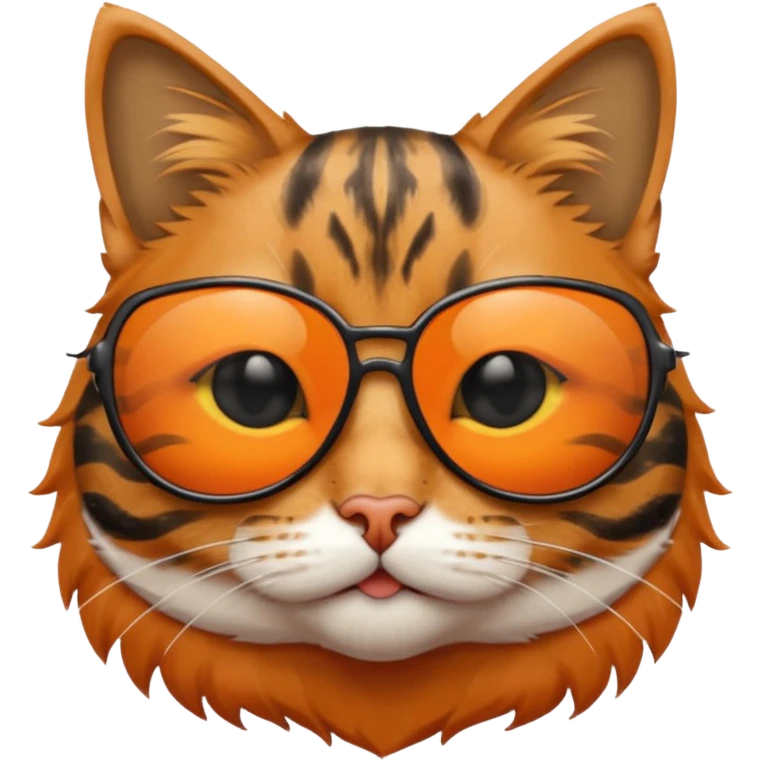 Cat wearing sunglasses emoji