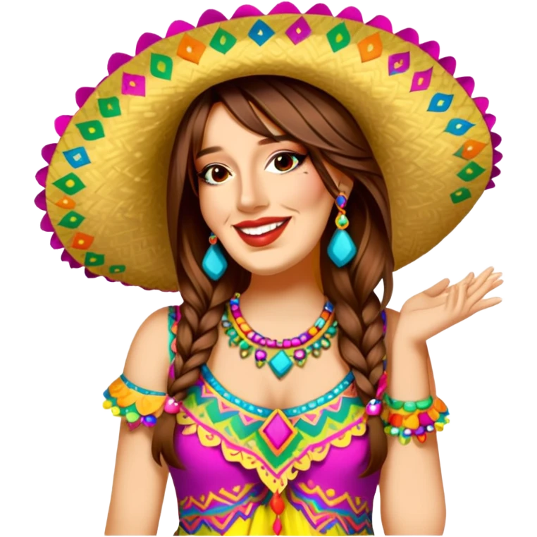 Fiesta Reveler emoji