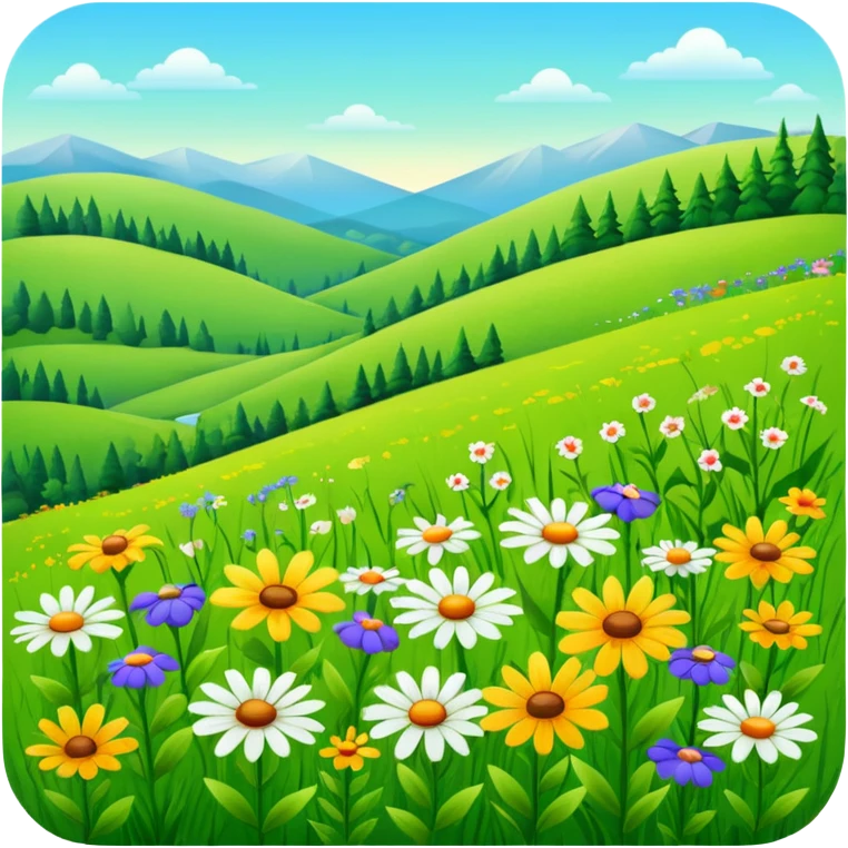 Meadow emoji