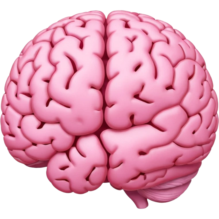 pink brain emoji