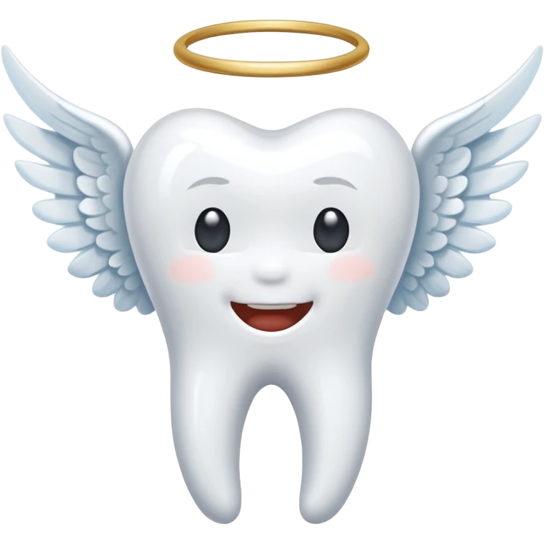 🦷😇🪽 emoji