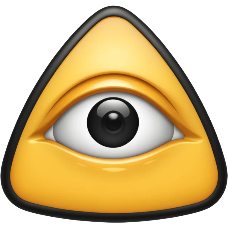 👁🔺 emoji