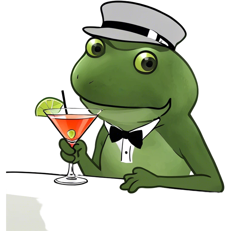 drinking at a bar emoji