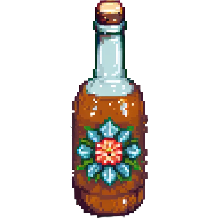 Бутылка Borjomi, no background emoji