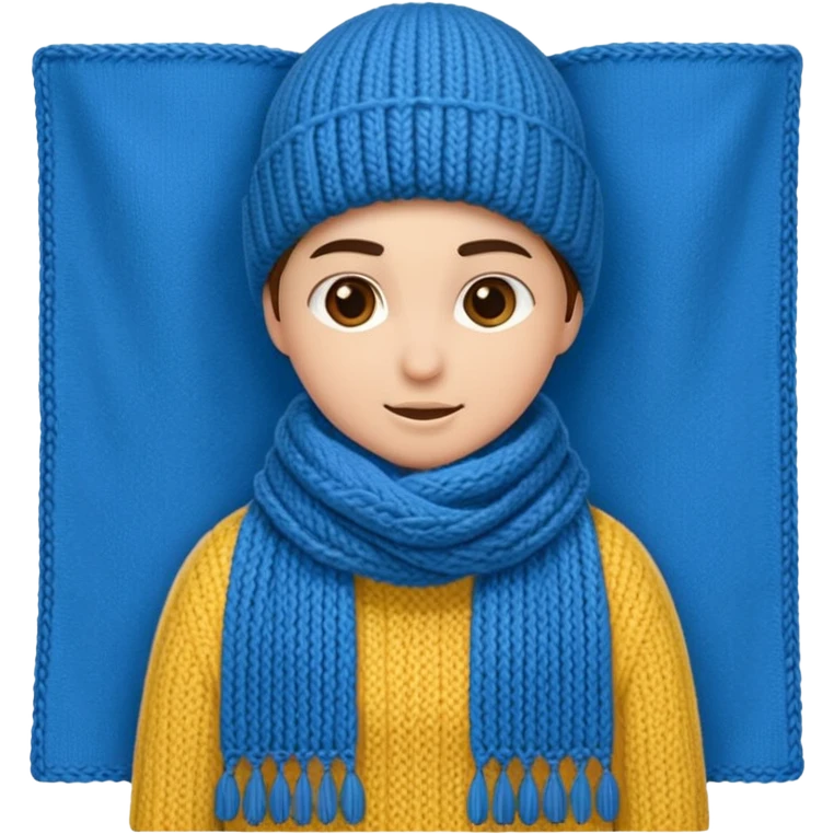 blue scarf emoji