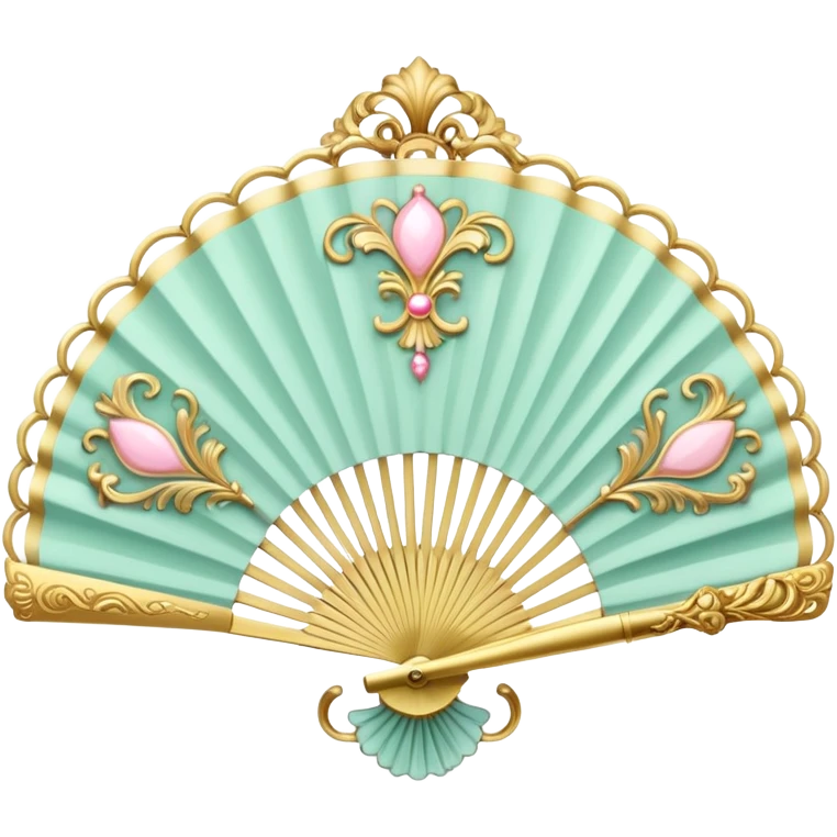 rococo fan emoji
