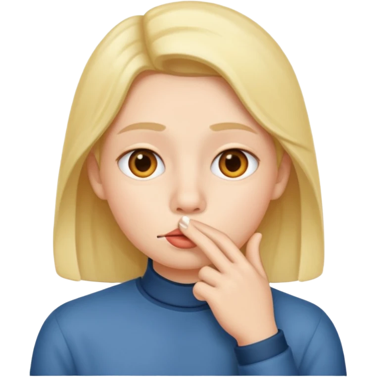 shhhhhh emoji