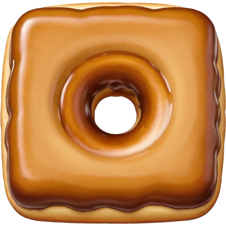 maple bar rectangular donut without a hole emoji