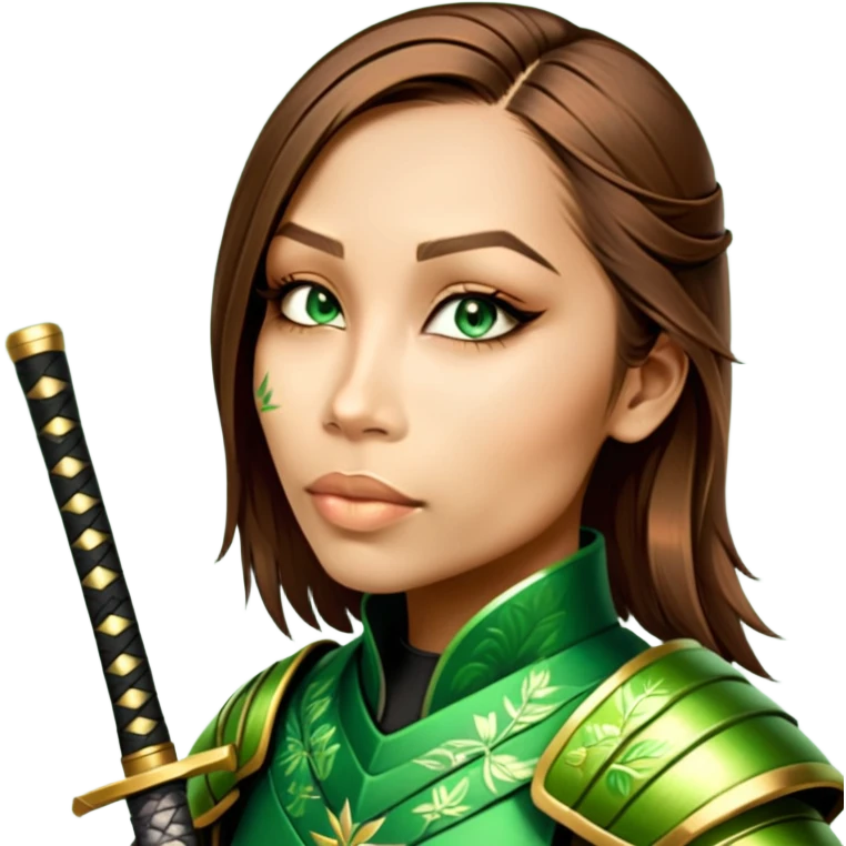 Emerald Samurai emoji
