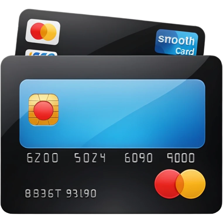 black credit card emoji